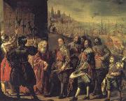 PEREDA, Antonio de The Relief of Genoa Germany oil painting artist
